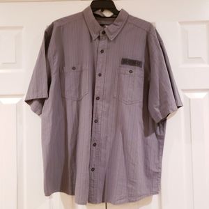 Men's Harley Davidson 2XL Short Sleeve Shirt - Gray